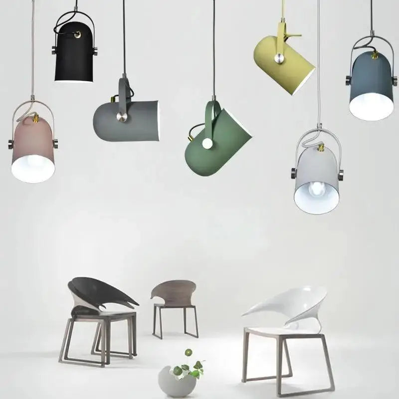 A collection of decorbites™ modern nordic hanging lights featuring matte finishes and metallic accents in energy-efficient designs