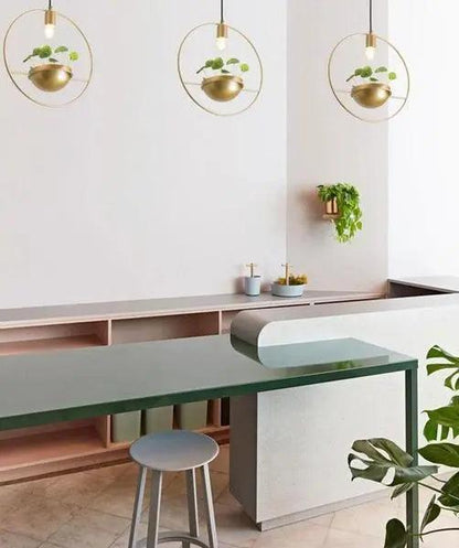 Modern Nordic Planter Lighting