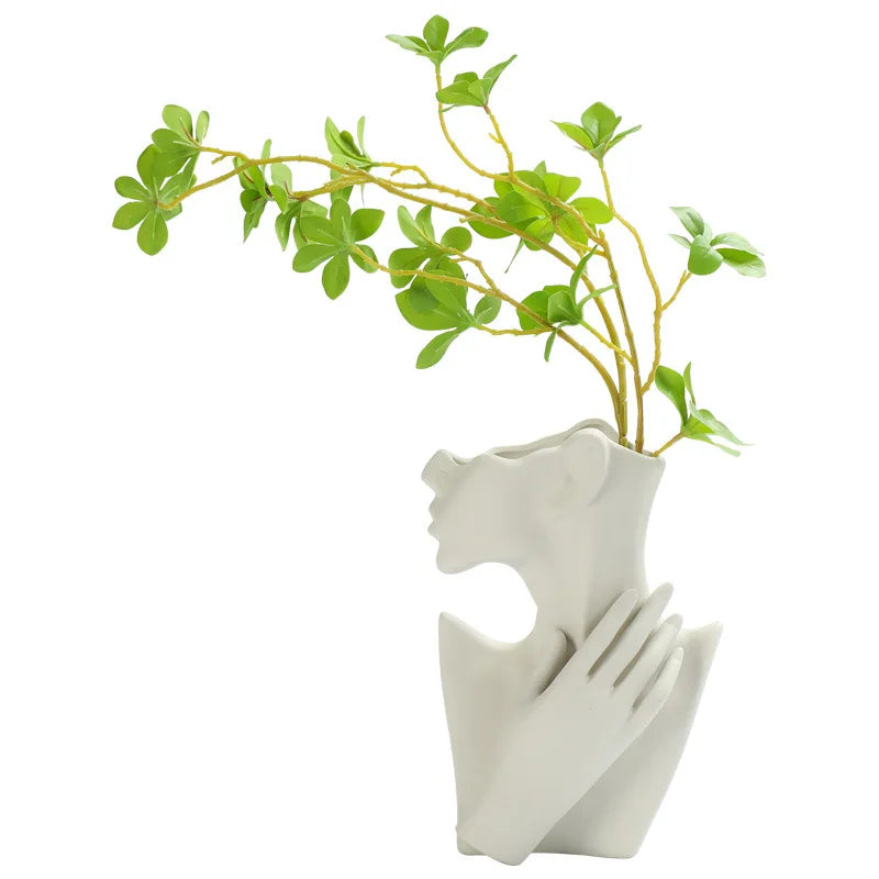 Modern Nordic Style Ceramic Body Vase - Vase