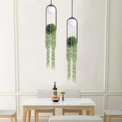 Modern Planter Pendant Lighting