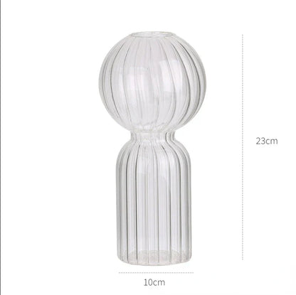 Modern Transparent Glass Vases Set for Home - Z - Vase