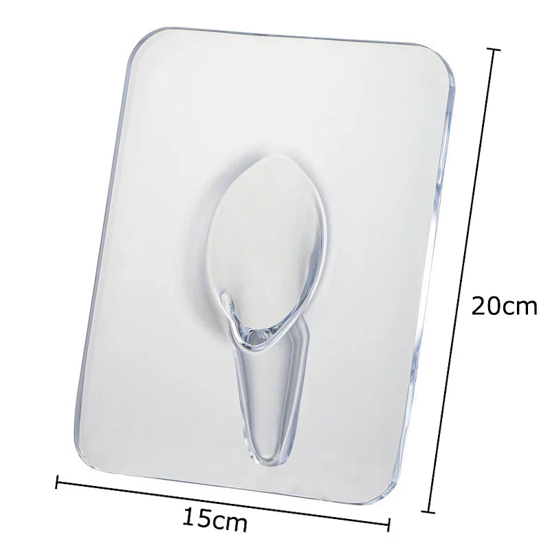 Modern Transparent Square Vase for Flowers - Transparent - Vase