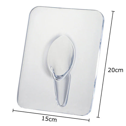 Modern Transparent Square Vase for Flowers - Transparent - Vase