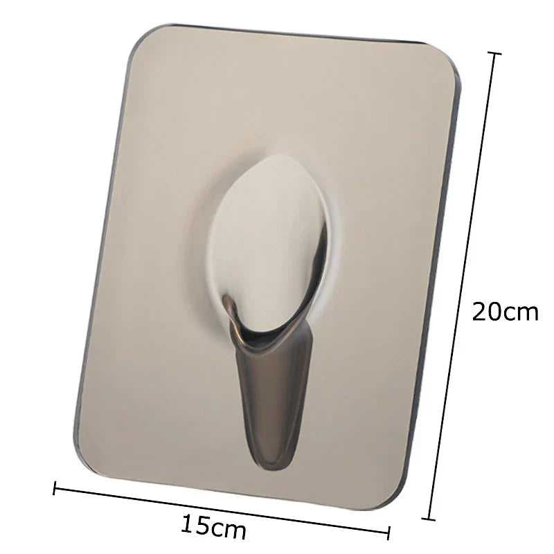 Modern Transparent Square Vase for Flowers - Gray - Vase