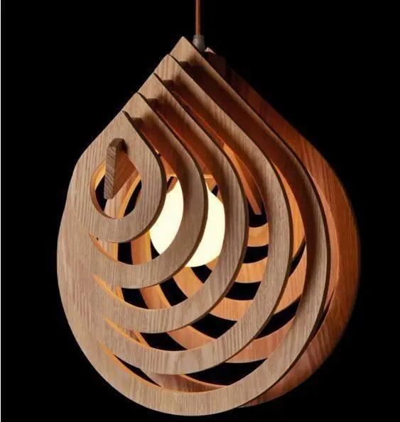 Modern Wood Pendant Lighting