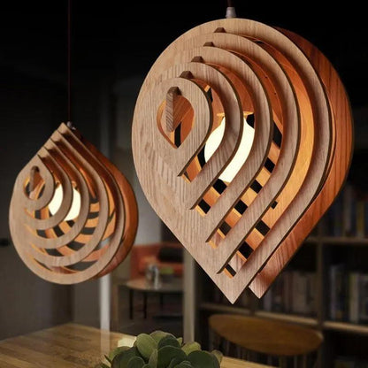 Modern Wood Pendant Lighting