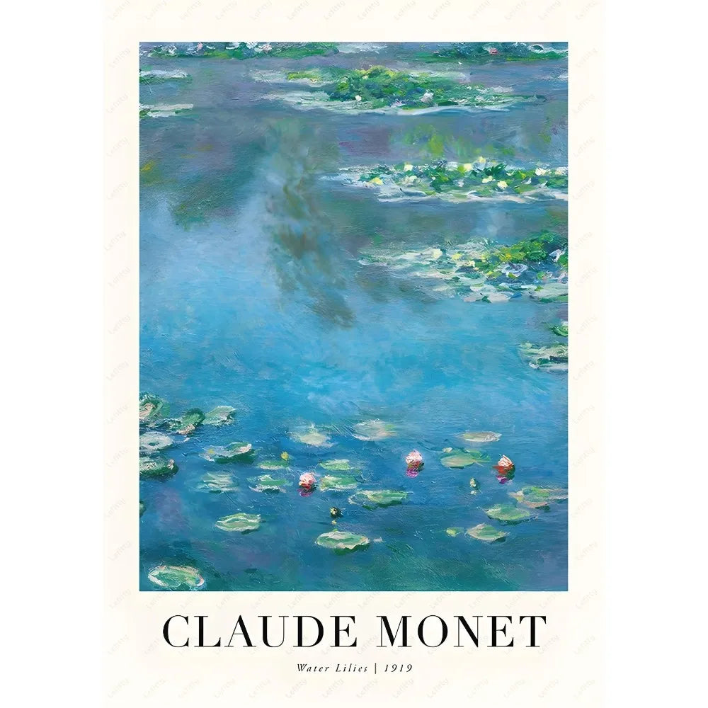 Monet Wildflower Poster Print for Home Decor - z2 / 30X40cmNoframe - Posters