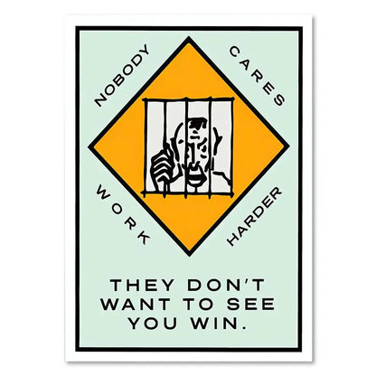 Monopoly Millionaire Canvas Wall Art - 30x40cm No Frame / TM0002-08 - Posters