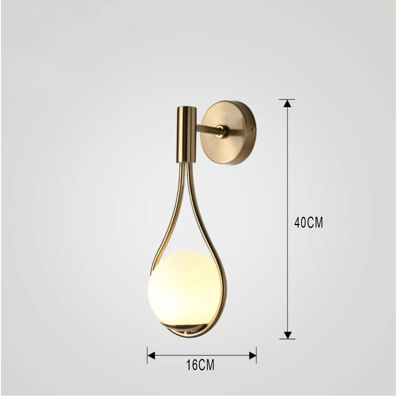 Moroccan Gold Modern Nordic Wall Lamp