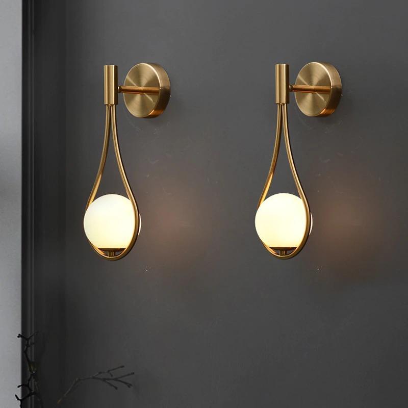Moroccan Gold Modern Nordic Wall Lamp
