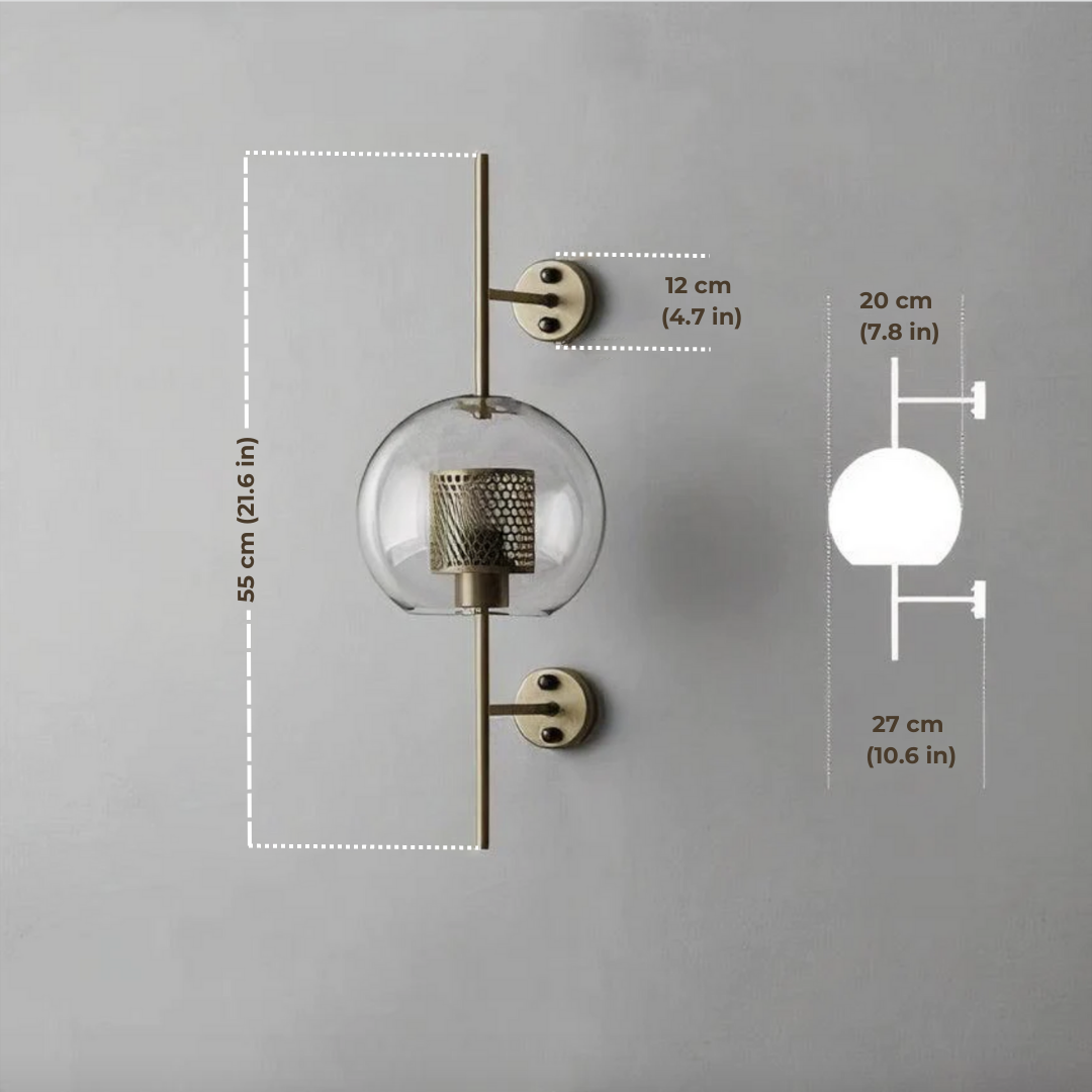 Moroccan Modern Bathroom Wall Sconce