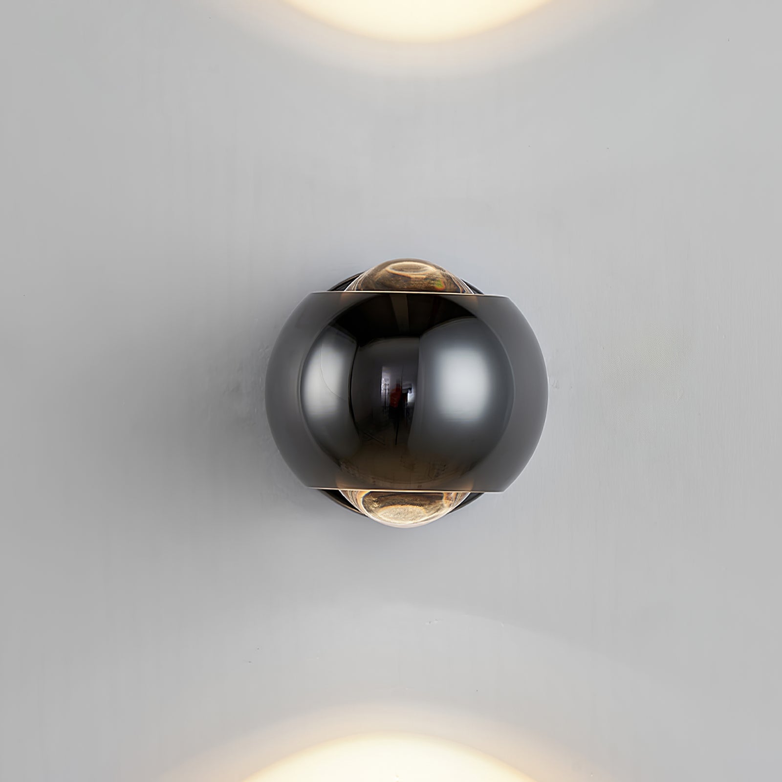 Moroccan Modern Black Brass LED Wall Lamp