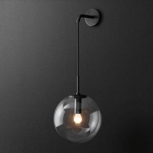 Moroccan Modern Wall Sconce Light - Black / Single Wall Sconce