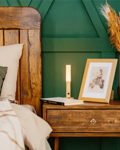 Moroccan Rechargeable Battery Operated Wall Sconce - Light Brown / Pair of Wall Sconces