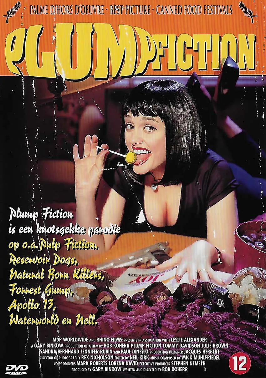 Movie Pulp Fiction Canvas Wall Art - Red / 20x30cm No Frame - Posters