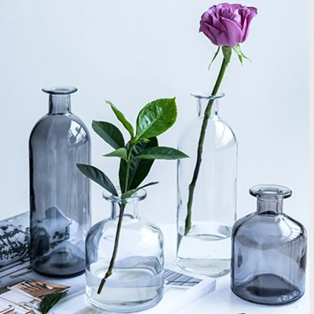 Bunte europäische Glasvasen-Dekoration - Geschenk für das Zuhause - Vase