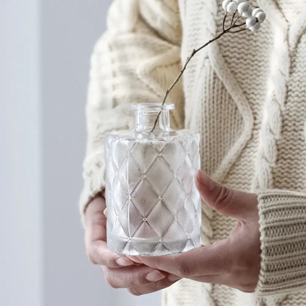 Bunte europäische Glasvasen-Dekoration - Geschenk für das Zuhause - Vase