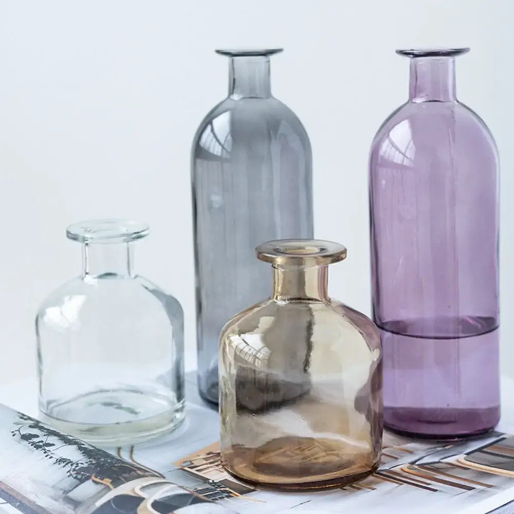 Bunte europäische Glasvasen-Dekoration - Geschenk für das Zuhause - Vase