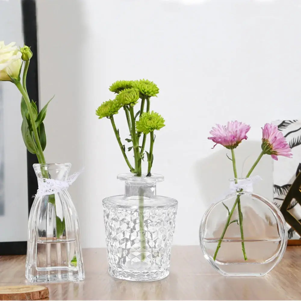 Bunte europäische Glasvasen-Dekoration - Geschenk für das Zuhause - Vase