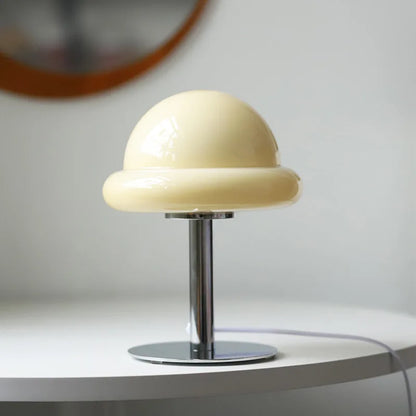 Mushroom Table Lamp Bauhaus Furniture - Light Yellow