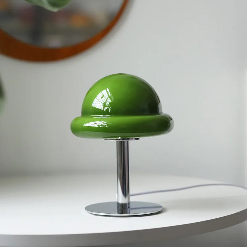 Mushroom Table Lamp Bauhaus Furniture - Green