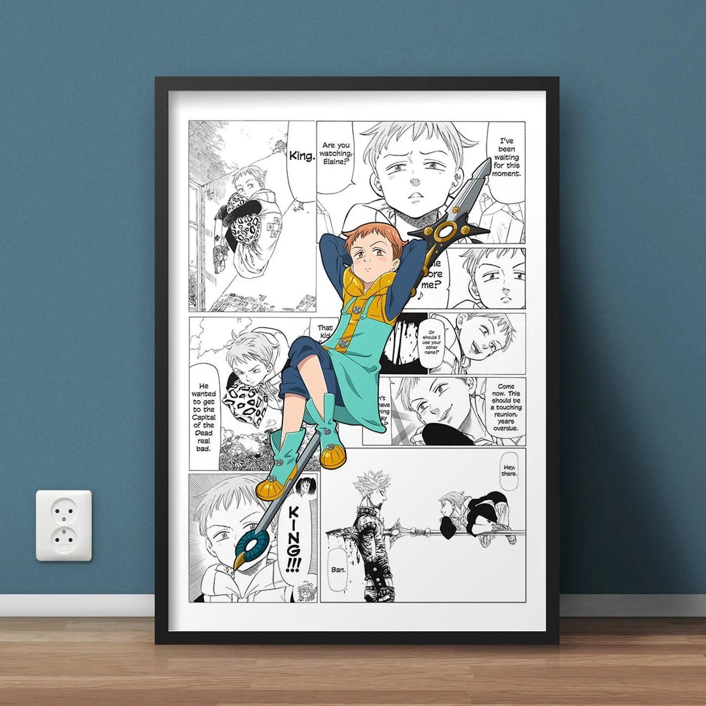 ’My Hero Academia Canvas Wall Art’ - P2 / 30x40cm No Frame - Posters