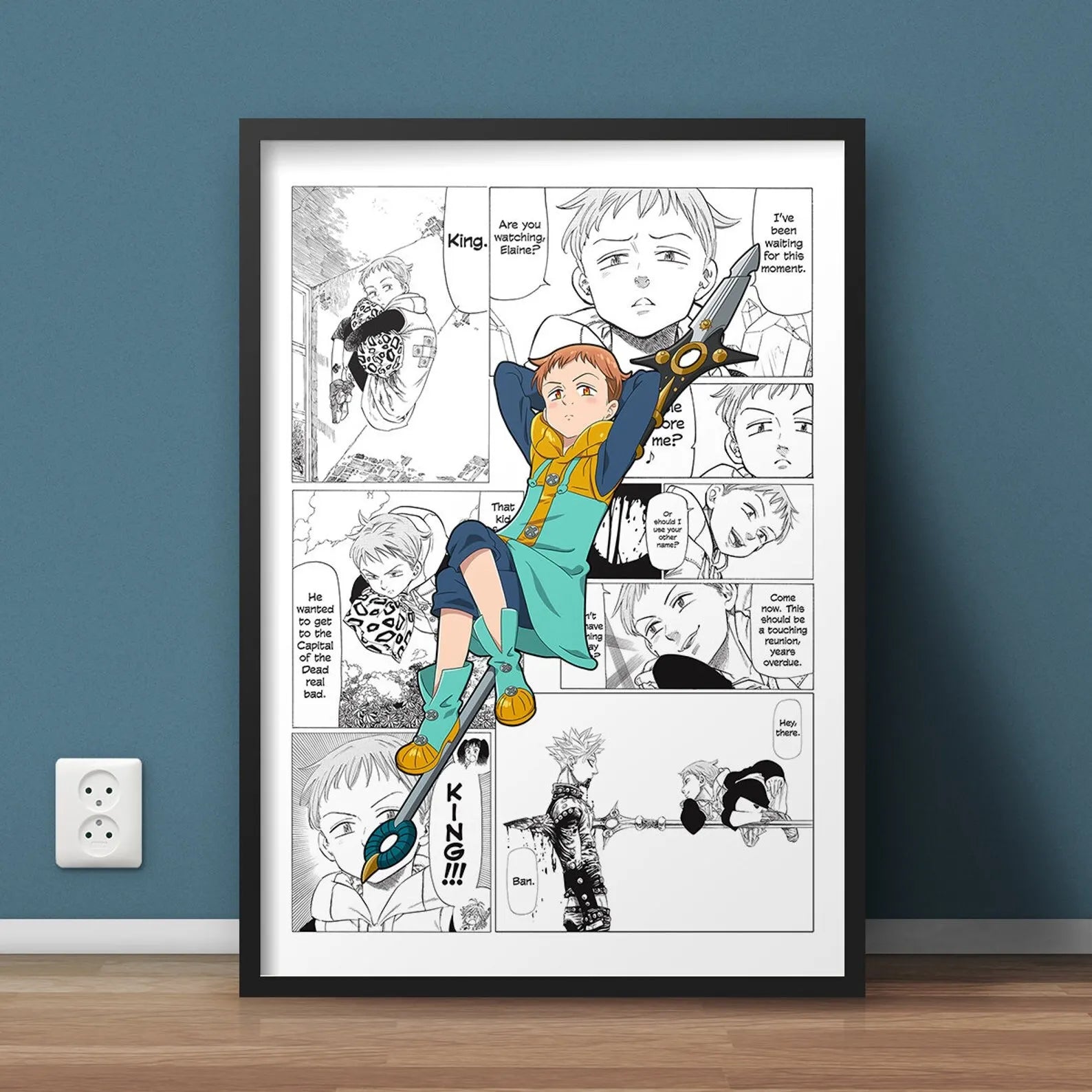 ’My Hero Academia Canvas Wall Art’ - P2 / 30x40cm No Frame - Posters