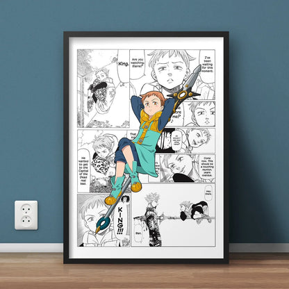 ’My Hero Academia Canvas Wall Art’ - P2 / 30x40cm No Frame - Posters
