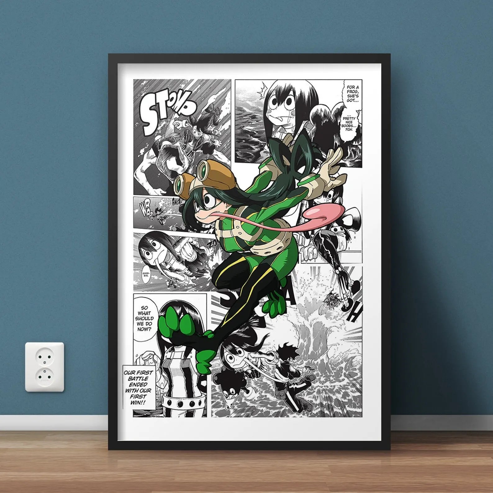 ’My Hero Academia Canvas Wall Art’ - P14 / 30x40cm No Frame - Posters