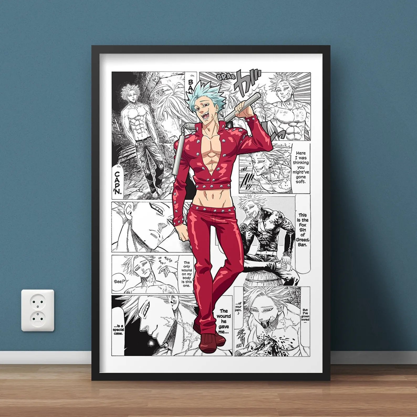 ’My Hero Academia Canvas Wall Art’ - P17 / 30x40cm No Frame - Posters