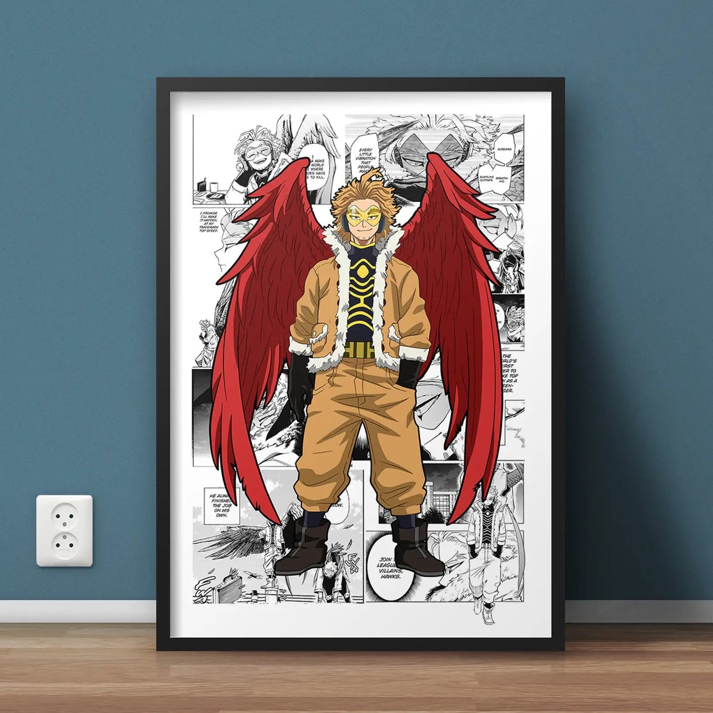 ’My Hero Academia Canvas Wall Art’ - P4 / 30x40cm No Frame - Posters
