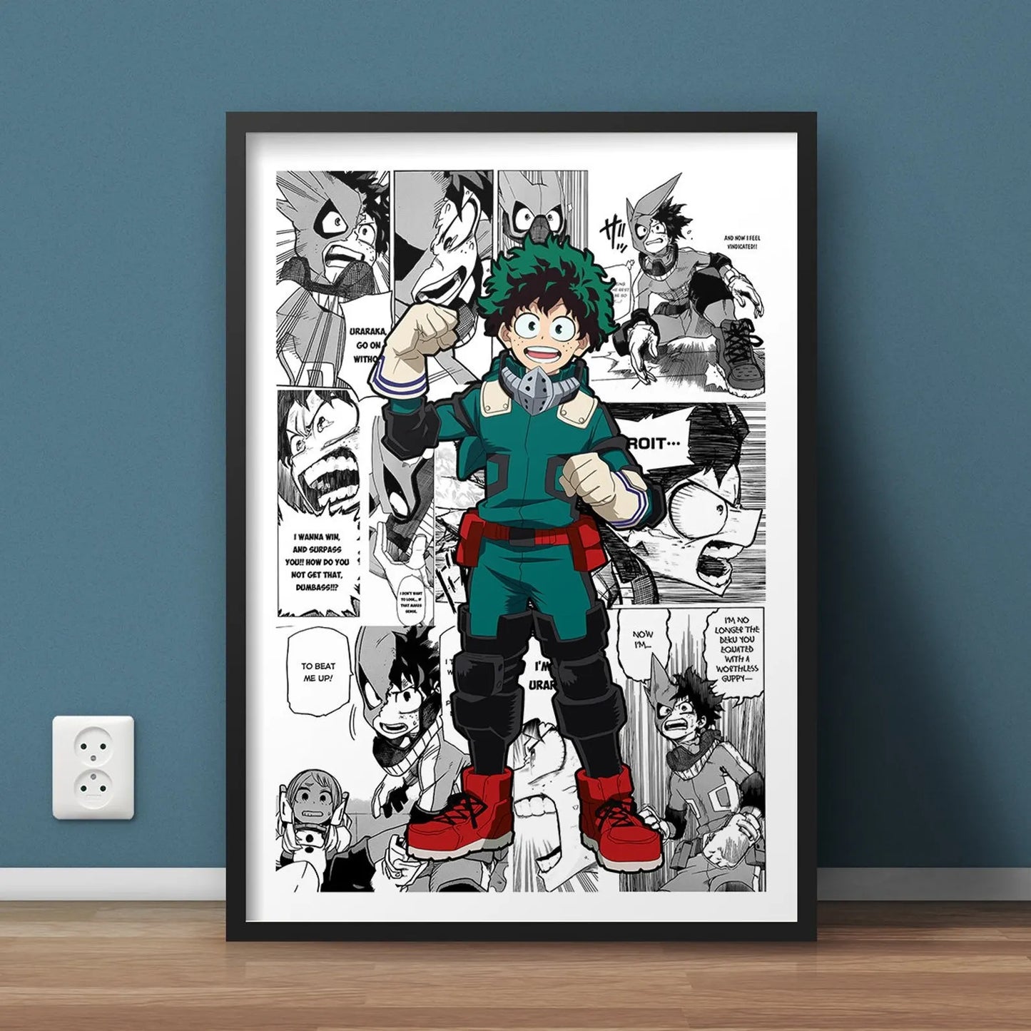 ’My Hero Academia Canvas Wall Art’ - P3 / 20x30cm No Frame - Posters