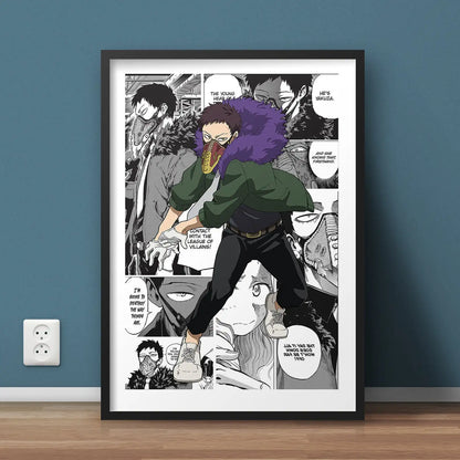 ’My Hero Academia Canvas Wall Art’ - P18 / 30x40cm No Frame - Posters