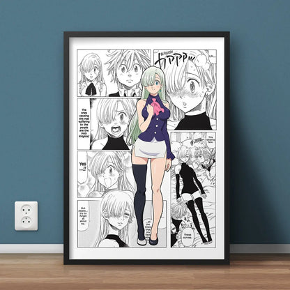 ’My Hero Academia Canvas Wall Art’ - P1 / 30x40cm No Frame - Posters