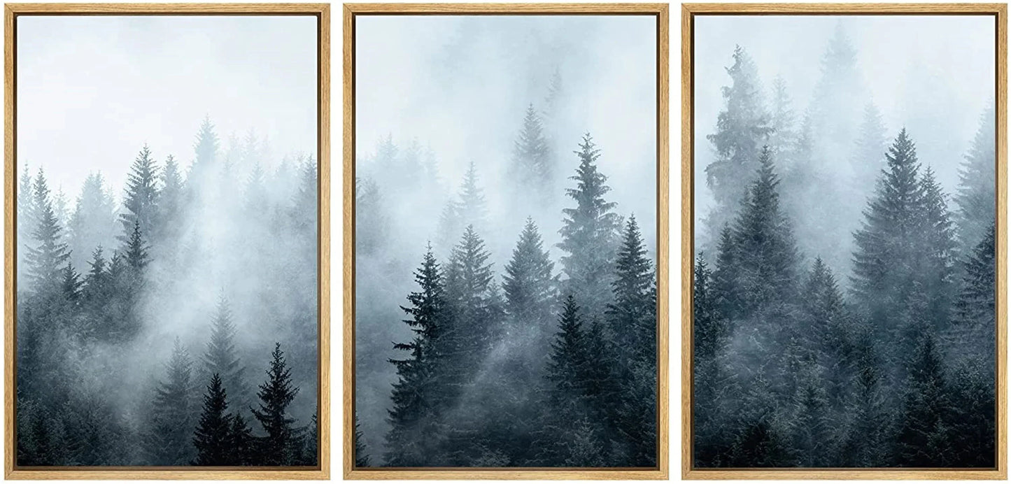 Nature Landscape Canvas Print Set for Home - 3pcs-01 / 20x30cm - Posters