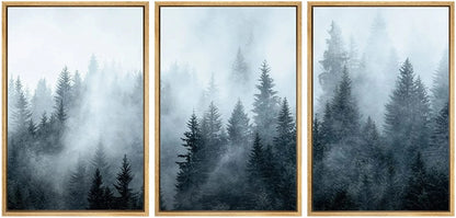 Nature Landscape Canvas Print Set for Home - 3pcs-01 / 20x30cm - Posters