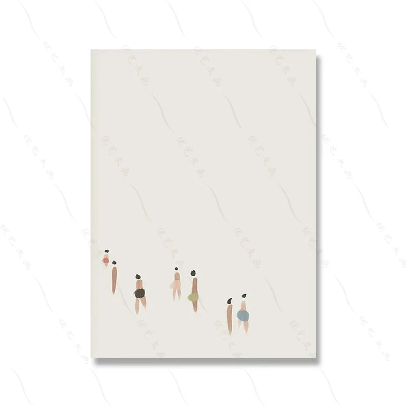 Neutral Canvas Triptych Wall Art Set - 3 / 50x75cm No Frame / CHINA - Posters