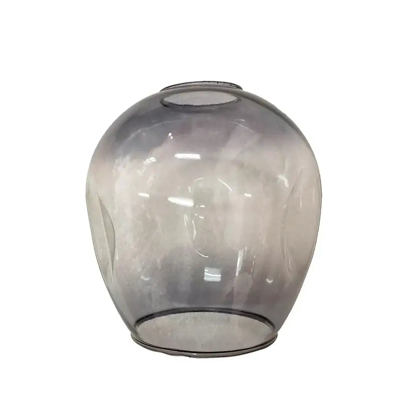 DecorBites™ nordic chandelier with a translucent gray glass dome lampshade hanging light fixture for living room
