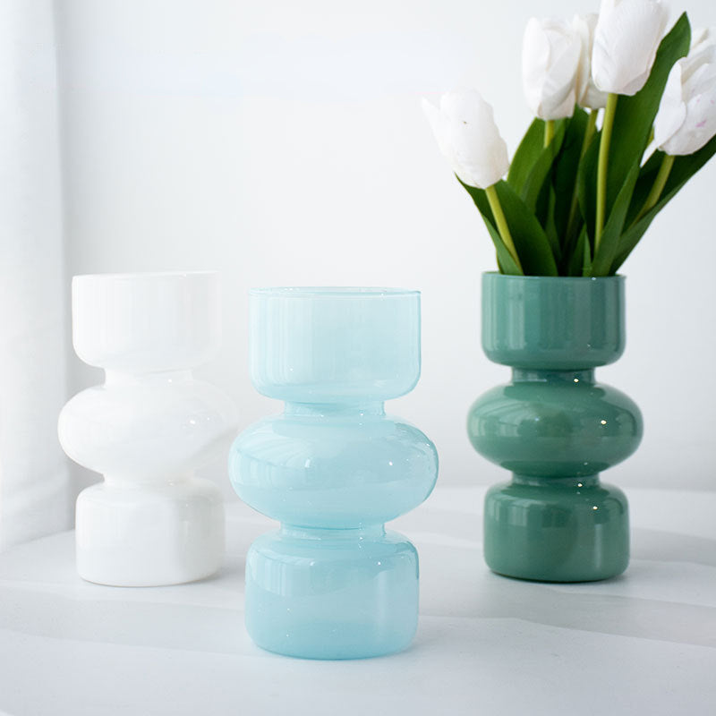 DecorBites™ Nordic Glass Flower Vase Home Decor