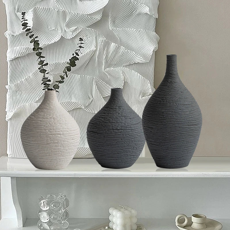 Nordic Luxury Ceramic Vase for Home Décor - Vase