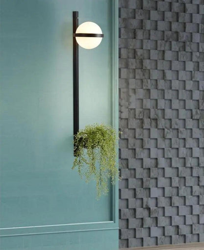 Nordic Planter Light Sconce