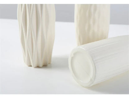Nordic Plastic Vase for Modern Home Decor - Vase