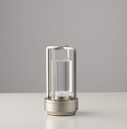 Nordic Rechargeable Table Lamp - Award-Winning Design - Silver / Single