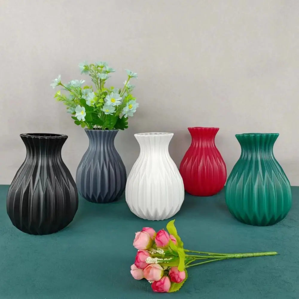 DecorBites™ Nordic Style Ceramic Flower Vase