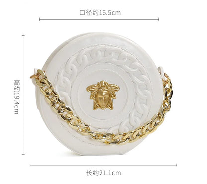 Nordic Style Ceramic Flower Vase Decoration - WHITE - Vase