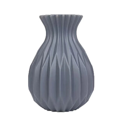 Nordic Style Plastic Flower Vase for Home Decor - Vase