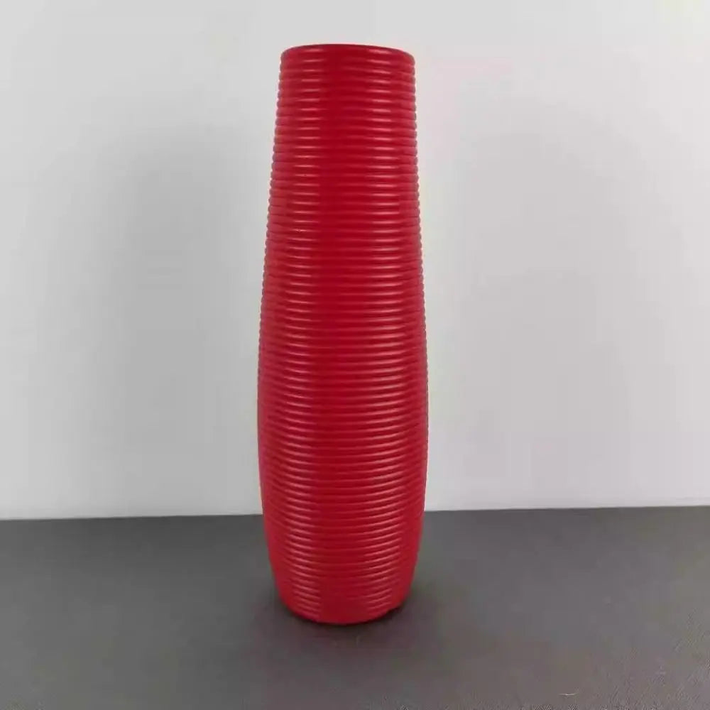 DecorBites™ Nordic style Plastic Flower Vase - Home Decor