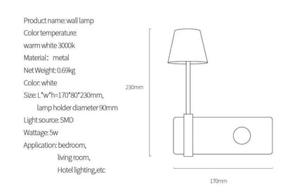 Nordic Wall Lights for Bedroom