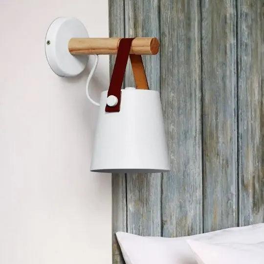 Nordic Wooden Wall Lights