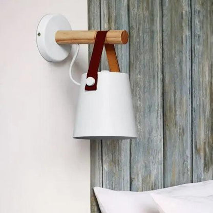 Nordic Wooden Wall Lights
